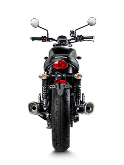 Tłumiki motocyklowe Slip-On Line [Titanium] Akrapović do Triumph Street Twin [16-20]