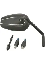 Lusterko motocyklowe Daytona D-Mirror-6 Type-U czarne, prawe