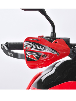 Handguardy Zeta Honda CRF250L/ CRF300L / RALLY (21-) aluminiowe, czarne