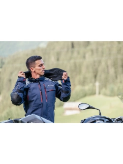 Kurtka motocyklowa tekstylna Klim Kodiak niebiesko-czerwona