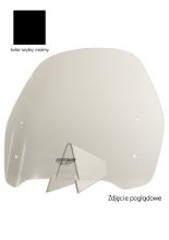 Szyba motocyklowa MRA "RO" Road + zestaw montażowy HKS-D BMW R 1200 R (06-10) czarna