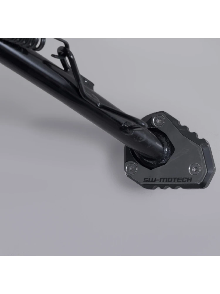 Poszerzenie stopki bocznej SW-Motech Kawasaki KLE 500/ SE (26-) czarno-srebrne