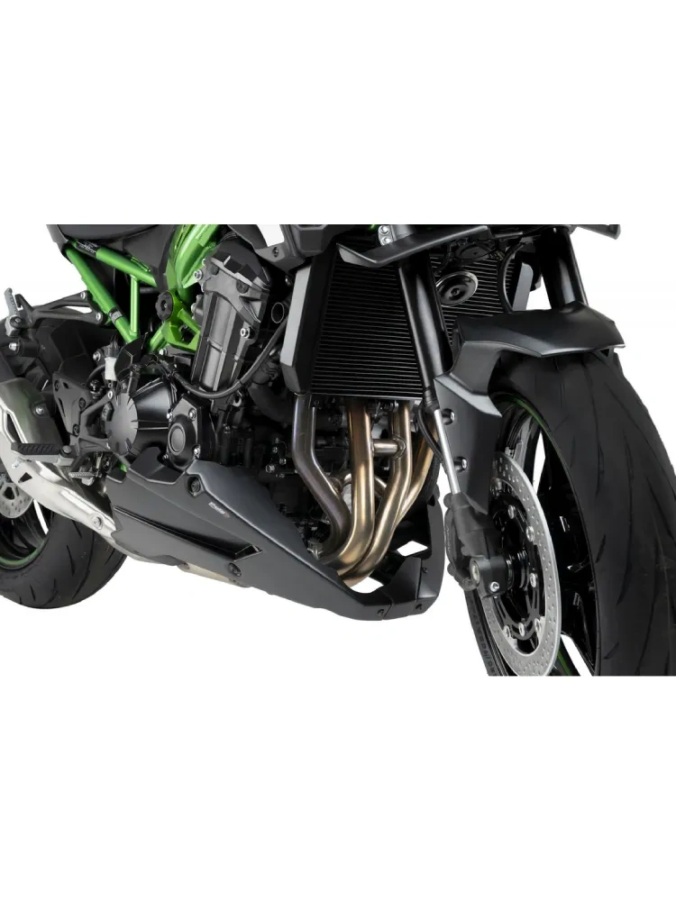Osłona silnika/ przedni spoiler Puig Kawasaki Z900 (17-)/ SE (22-) czarna