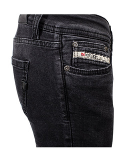 Spodnie motocyklowe jeansowe John Doe High Waist Betty czarne