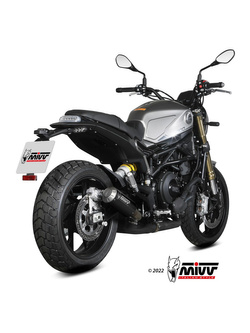 Tłumik motocyklowy Slip-On Line (MK3) MIVV do Benelli Leoncino 800 (22-) czarny