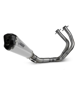 Pełny układ wydechowy (Delta Race) MIVV do Kawasaki Ninja 650 / Z650 (17-) srebrny