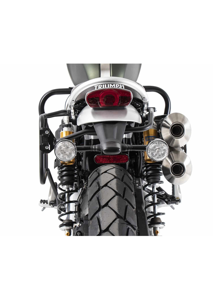 Stelaż boczny Hepco&Becker Triumph Scrambler 1200 XE (19-23) montowany na stałe lewa strona