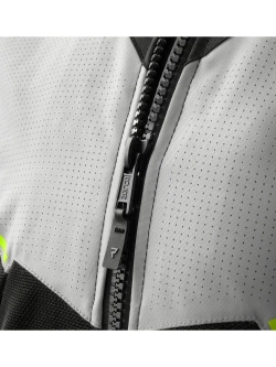 Kurtka motocyklowa tekstylna Rebelhorn Hiflow V czarno-szaro-żółta