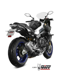 Tłumik motocyklowy Slip-On Line (MK3) MIVV do Yamaha MT-10 (16-22) srebrny