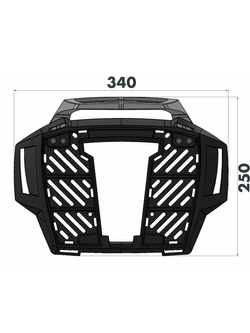 Stelaż centralny AluRack Hepco&Becker Triumph Speed Twin (19-)