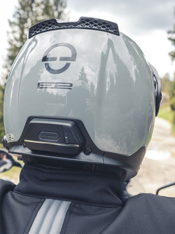 Kask szczękowy Schuberth E2 szary