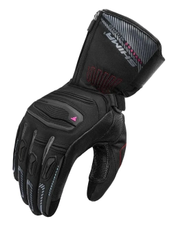 Rękawice motocyklowe damskie Shima Inverno czarne