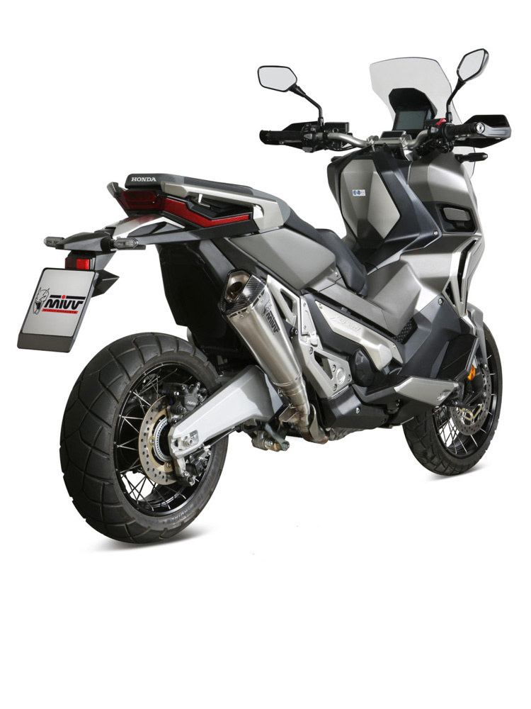 Tłumik motocyklowy Slip-On Line (Delta Race) MIVV do Honda X-ADV 750 (17-) srebrny