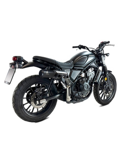 Tłumik motocyklowy IXRACE MK2 Honda CL 500 (23-) czarny, bez homologacji