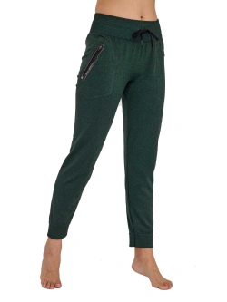 Spodnie termoaktywne dresowe damskie Brubeck Fusion czarne