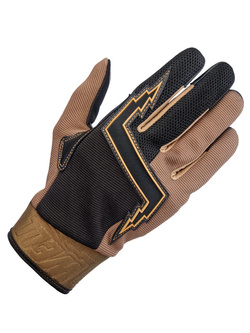 Rękawice cross Biltwell Baja brązowo-czarne