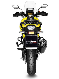 Tłumik motocyklowy LeoVince LV-12 Black Edition [Slip-On, Stainless Steel] do Suzuki V-Storm 1050 ABS / XT [20-]