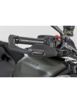 Osłony klamki hamulca i sprzęgła z osłoną przed wiatrem SW-Motech Aprilia Tuono 660 Factory (25-)/ Ducati Streetfighter V2/ Triumph Daytona 660
