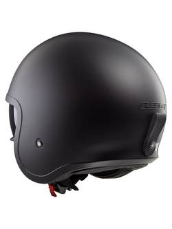 Kask otwarty LS2 OF599 Spitfire II Solid czarny matowy
