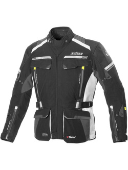 Kurtka motocyklowa tekstylna Büse Highland II jasnoszara