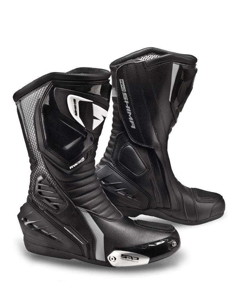 Buty motocyklowe damskie Shima RWX-6 czarne