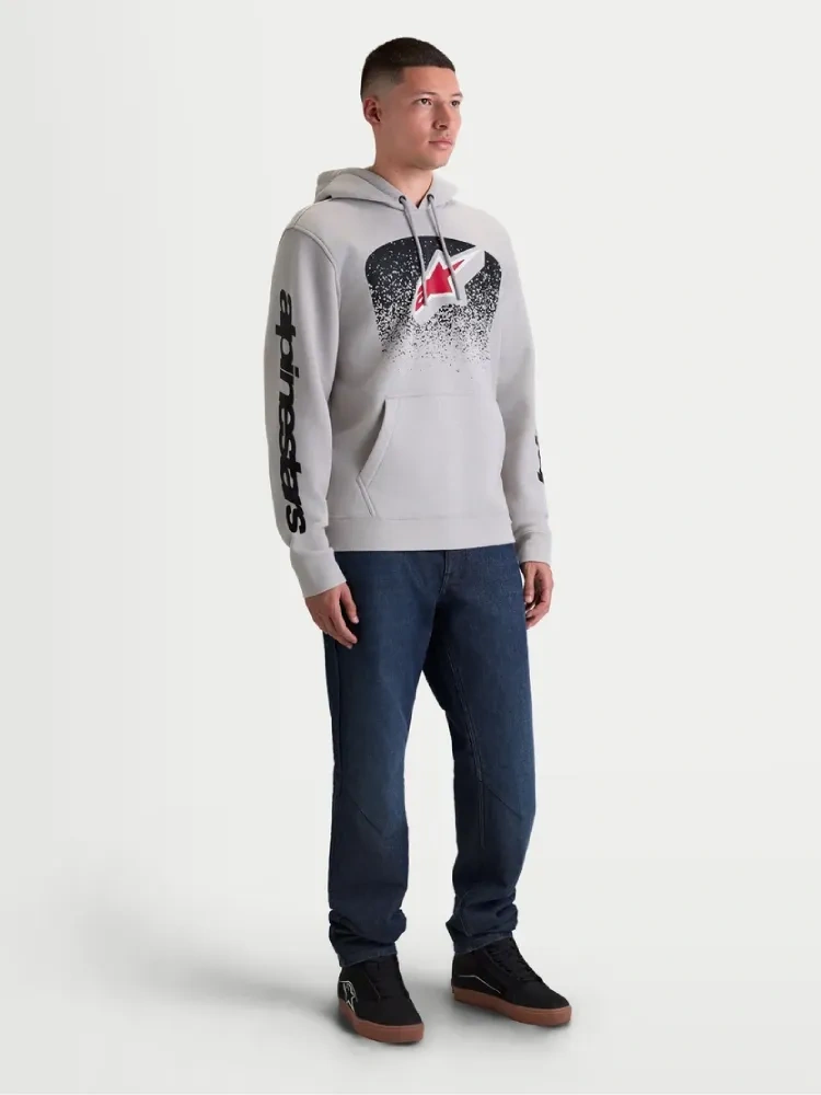 Bluza z kapturem Alpinestars Obsessed szara