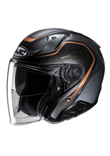 Kask otwarty HJC RPHA 31 Kouv czarno-złoty