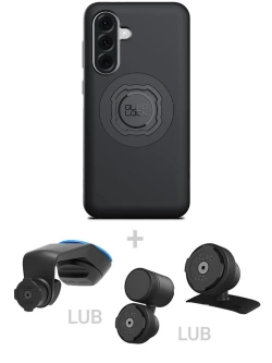Zestaw do samochodu: etui MAG na telefon Samsung Galaxy A36 (magnetyczne) + mocowanie Quad Lock