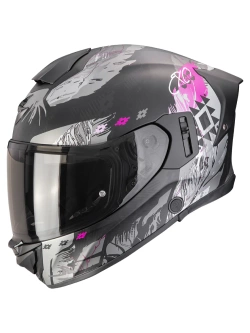 Kask integralny Scorpion EXO-530 AIR Hadji czarno-różowy matowy
