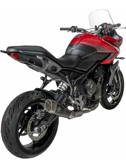 Pełny układ wydechowy Akrapović Triumph Daytona 660 (24-) tytanowy [bez homologacji; z mocowaniem]