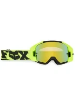 Gogle motocyklowe Fox Vue Core z żółtą szybką, czarne-fluo