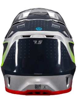 Kask enduro Leatt Moto 7.5 V25 Steel z goglami czarno-szaro-zielony
