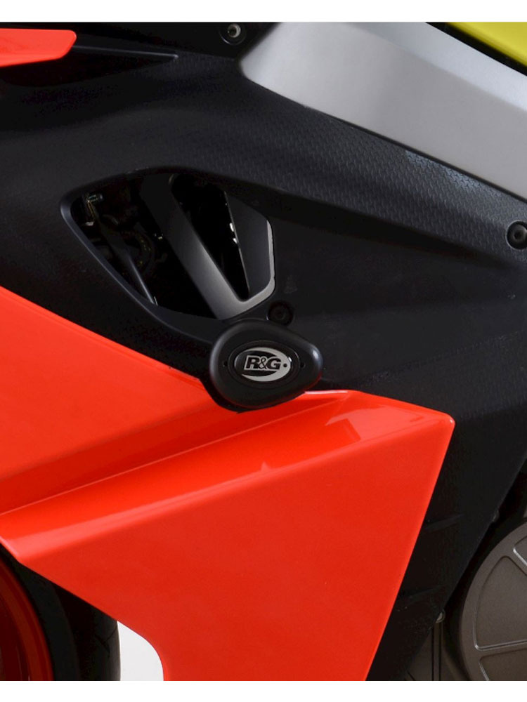 Crash pady Aero R&G do Aprilia RS660 (21-24) (z zestawem do wiercenia)