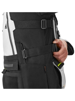 Kurtka motocyklowa tekstylna Shima Tracker szara