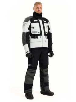 Kurtka motocyklowa tekstylna Rukka TitanTrail-R szara