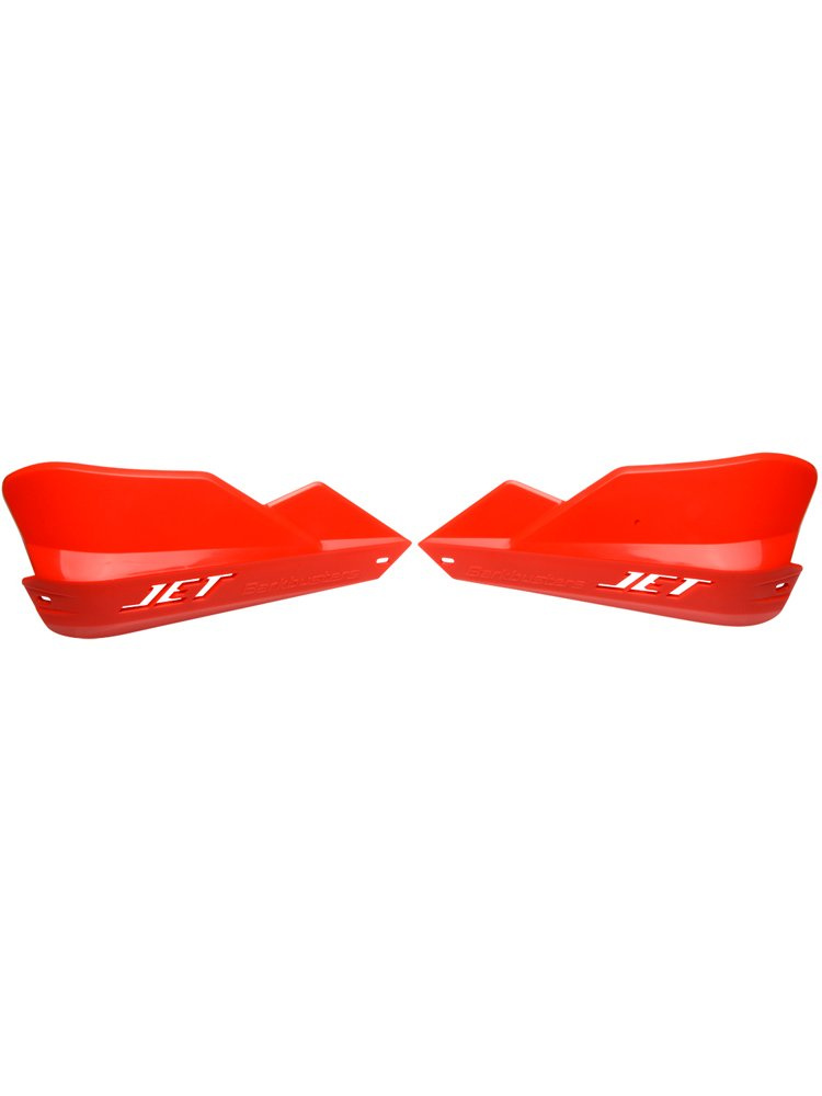 Handbary Barkbusters JET + zestaw mocujący do Moto Guzzi V85TT (19-23), Travel (20-23) czerwone