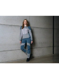 Koszula z ochraniaczami damska Knox Urbane Pro Move niebiesko-szara