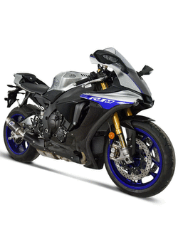Tłumik Slip-On Termignoni GP Classic stal nierdzewna, włókno węglowe + rura łącząca do Yamaha YZF R1 1000 (15-20)