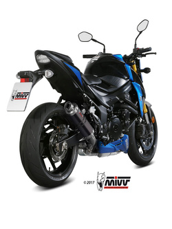 Tłumik motocyklowy Slip-On (GP) MIVV do Suzuki GSX-S 750 (17-20) czarny