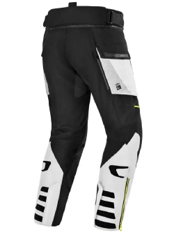 Spodnie motocyklowe tekstylne Shima Hero 3.0 szaro-fluo