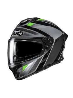 Kask integralny HJC C71 Faber czarno-zielony