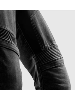 Jeansy motocyklowe Rebelhorn Eagle 4 Regular Fit czarne