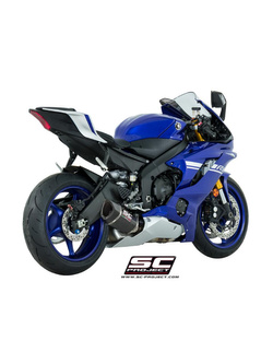 Tłumik SC-Project SC1-R Carbon / Titanium (Slip-on) - Yamaha YZF R6 [17-20]