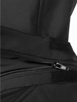 Kurtka motocyklowa tekstylna John Doe Softshell 2 in 1 czarna