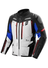Kurtka motocyklowa tekstylna Shima Dune 2.0 G2 czarno-biało-niebieska