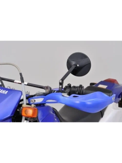Lusterko motocyklowe krótkie Daytona D-Mirror-18 Nylon do montażu na końcu manetki czarne [adapter]