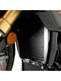 Osłona chłodnicy R&G Racing Aprilia Tuono V4 1100/ Factory (25-) czarna
