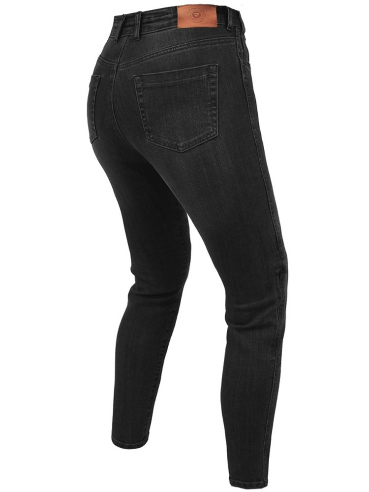 Jeansy motocyklowe damskie Rebelhorn Classic III Slim Fit czarne