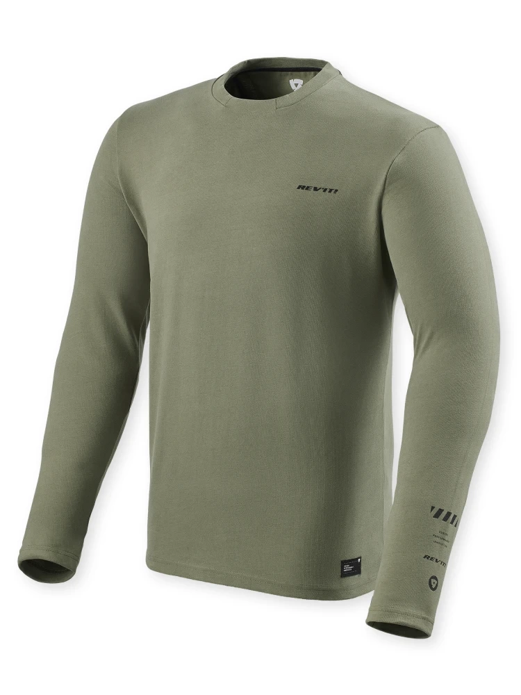 Koszulka z długim rękawem REV’IT! Fable zielona