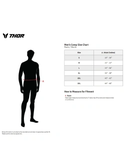 Legginsy termoaktywne Thor Comp czarne